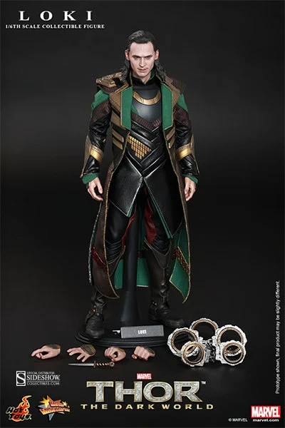 NEW SEALED! Hot Toys Loki Thor: The Dark World MMS 231 Special Exclusive Edition - Image 1 of 4