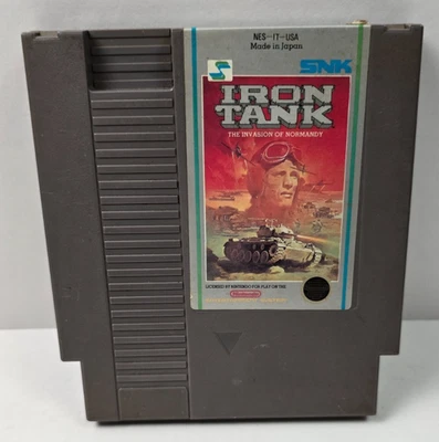 Iron Tank - Nintendo, NES - Tested & Working - Image 1 of 4