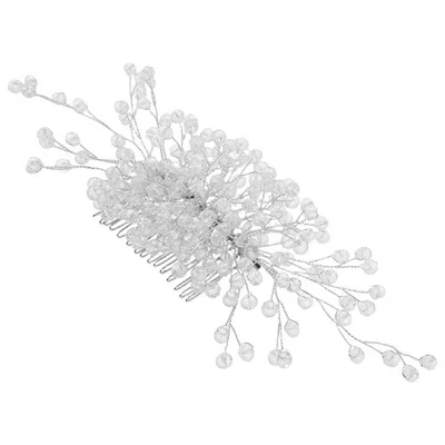  Crystal Hair Combs Daily Wearing Accessori Capelli Sposa Pettini Per - Immagine 1 di 4