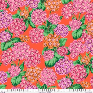Alpines, Red - Kaffe Fassett Collective Quilt Fabric 100% Cotton By the Yard - Picture 1 of 3
