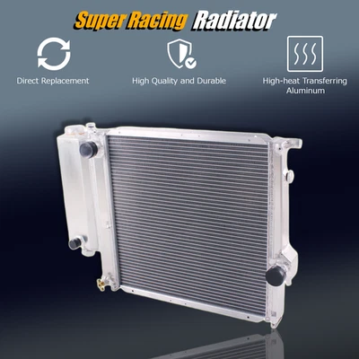For 1991-2000 BMW 318 Z3 E36 M42 M44 MT Aluminum Radiator High Performance Foto 1 de 4