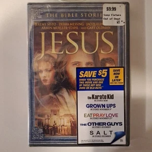 The Bible Stories Jesus Movie DVD Jeremy Sisto Debra Messing Drama - Picture 1 of 4