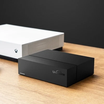 UnionSine Externe 4TB Festplatte HDD 3,5 Zoll Desktop-Speicher Laufwerk, USB 3.2 - Bild 1 von 4