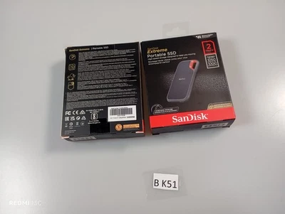 SanDisk Extreme V2 2TB USB-C Tragbare Externe SSD (SDSSDE61-2T00-G25) 1Stück - Bild 1 von 3