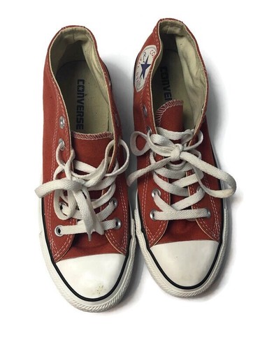 Sneakers unisex Converse Chuck Taylor All Star Rosso Bianco 6 Uomo 8 Donna A9
