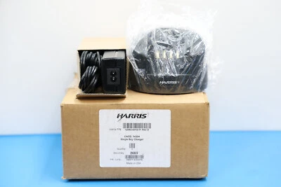 Harris XG-100P Signal Bay Charger 12082-0312-01 *New Old Stock - Image 1 of 3
