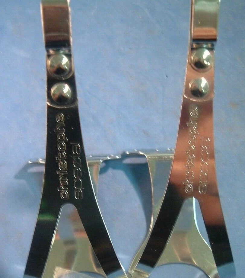 Christophe Special Large Road / MTB Toe Clips NEW / NOS Vintage- w/Hardware - Image 1 of 4