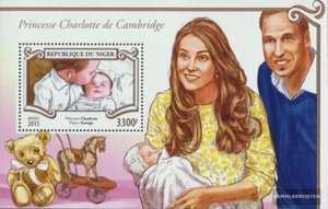 Niger miniature sheet 472 (complete. issue.) MNH 2015 Princess Charlotte - Picture 1 of 1