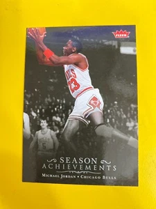 59758 2007 Fleer Michael Jordan Season Achievements #SH37 Michael Jordan - Picture 1 of 3