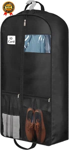 6.5" Gusseted Heavy Duty Garment Bags for Travel, 43" Suit Bag Storage Hanging C - Picture 1 of 12