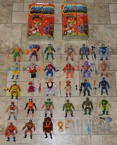 MOTU He-Man figures lot vintage masters of the universe set Mattel complete - Picture 1 of 18