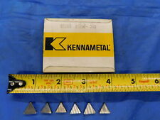 6PCS NEW KENNAMETAL TPC-2523T K8735 UNCOATED COATED CARBIDE TURNING INSERTS
