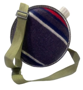 Vintage Western Canteen  Camping Outdoor Decor Retro Stage Prop  - Picture 1 of 6