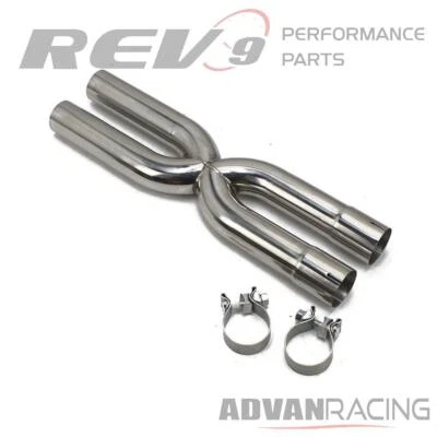 X-Pipe Mid Section 排气适用于法拉利 fF v12 11-16 不锈钢 Rev9 — 第 1/3 张图片