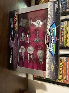 Juego de 8 vehículos Micro Machines Star Trek serie de televisión 1 edición limitada #056445 nuevo en caja - Imagen 1 de 8