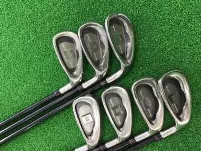 DAIWA GLOBERIDE ONOFF  ironset  6〜9 PwAwSw  7pc Smooth Kick MP-506i FLEX S - Image 1 of 4