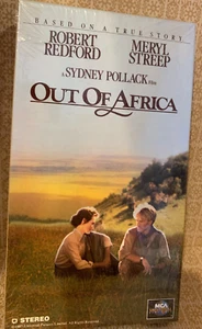 New Out of Africa VHS 1985, 1992 Release Sealed - Picture 1 of 3