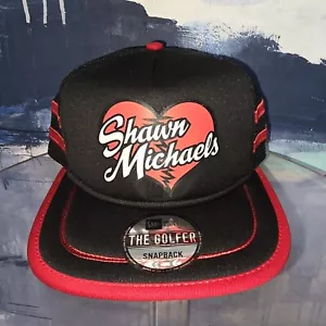 NEW New Era WWE Shawn Michaels The Golfer Trucker Snapback Hat - Picture 1 of 3
