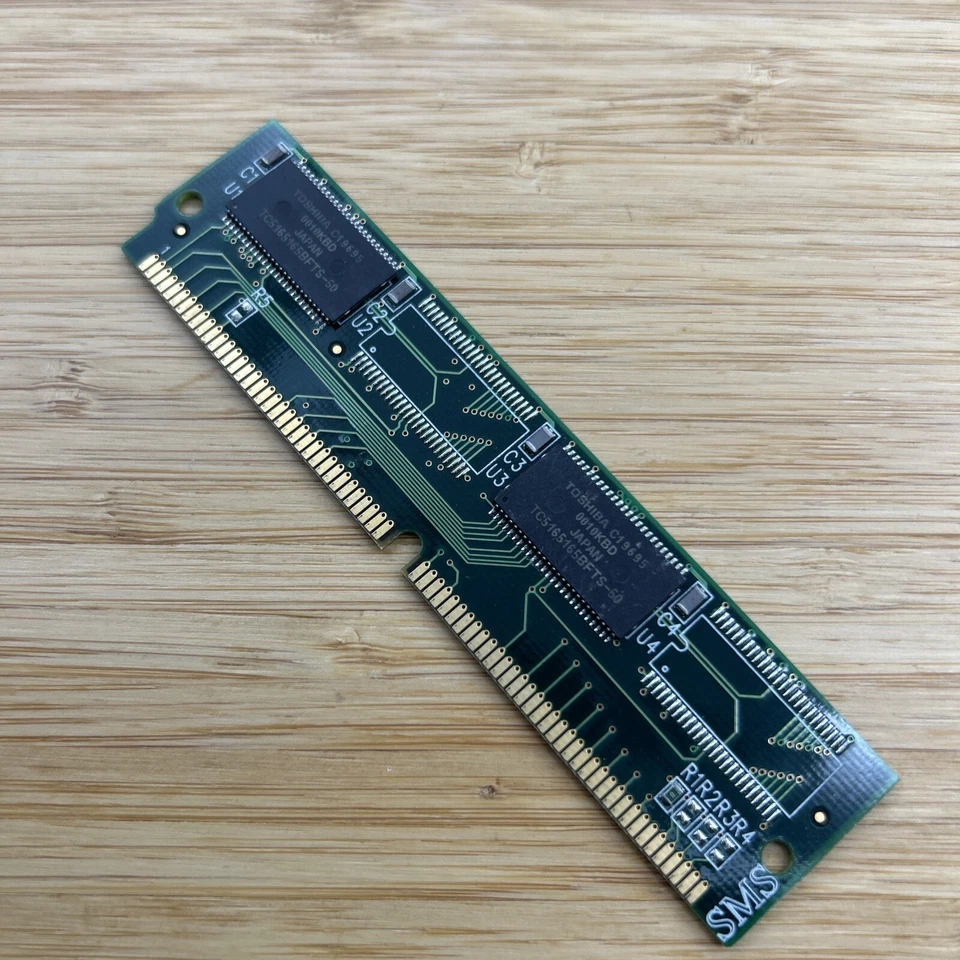 EDO Mac PC 16MB Flat Low Profile Memory RAM SIMM 72Pin 60ns Macintosh Deep Notch - Image 1 of 4