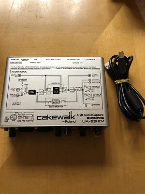 Roland Cakewalk / Edirol UA-25EX USB Audio Capture Interface 24Bit / 96kHz  - Image 1 of 3