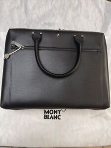 Montblanc Black Document Case (WITH STRAP)