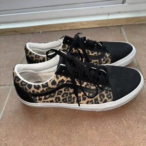 Vans Sneakers Cheetah print women Men Unisex size 10 - Picture 1 of 12