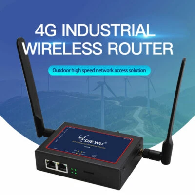 Industrial Dual-Band 4G Wifi Router Wifi Repeater with 2*5dBi High Gain Antenna - Image 1 of 4