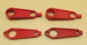4 vintage plastic Coca-Cola post mix container openers - Picture 1 of 6
