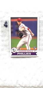 2016 Topps Archives 1979 STYLE - Aaron Nola - Rookie Card # 193 - NRMNT/MINT - Picture 1 of 6