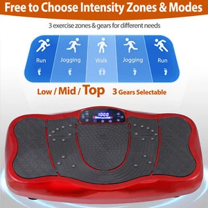 Vibration Plate Fitness Platform Exercise Machine Vibrating Shaking Full Body - Picture 1 of 23