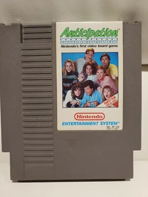 Cartucho de juego Anticipation (Nintendo Entertainment System, 1988) NES funcionando Foto 1 de 3