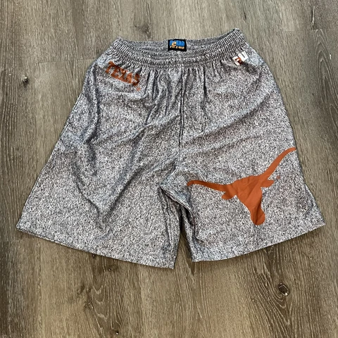 Texas Texas Longhorns Fit2Win Athletic Gray Shorts Size Men’s Small Cover