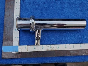Cordal para lavavajillas de latón cromado calibre 8" 17 11/2" OD, 3/4" rama de sudor - Imagen 1 de 5