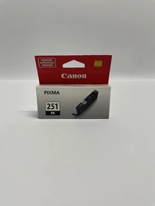 Nuevo cartucho de tinta negra OEM Canon CLI-251 BK 6513B001 - Imagen 1 de 4