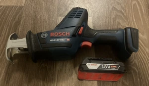 Bosch Compact Cordless Reciprocating Saw GSA18V-083 18V W/ 2 AMP Battery - Picture 1 of 5