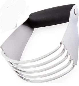 3 Gorilla Grip Pastry Dough Blender and Cutter, Thick Sharp Stainless Steel PPC - Picture 1 of 8