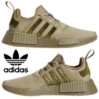 Adidas NMD_R1 Halo Blush/Cloud White/Core Black Women's Shoes GZ7996 | eBay