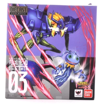 Figura de acción Digimon Diablomon Digivolving Spirits 03 Bandai de Japón rara Foto 1 de 4