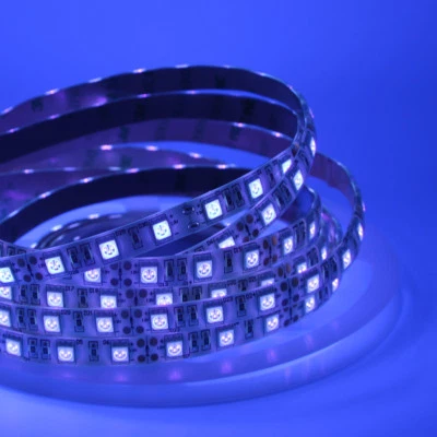 5m UV 395-405NM 5050 SMD 300 LED Strip Light Waterproof Blacklight tape lamp 12V - Image 1 of 4