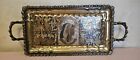 Vintage Egyptian Metal Tray  Made In Egypt Collectible