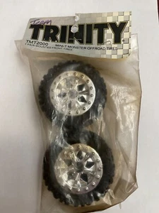 Team Trinity TMT2000 - Front Mounted Monster Offroad Rims/Tires - Mini-T - New!! - Picture 1 of 1