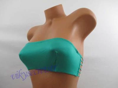 Sujetador Victoria's Secret Sexy Verde Sin Forro Bandeau Demi 32 C Nuevo con Etiquetas Foto 1 de 4