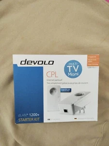 DEVOLO 1200 NETZTEIL, DANK IHRER BOX, MULTIPLIZIEREN SIE ETHERNET IN DER🏠, SIEHE FOTOS - Bild 1 von 13