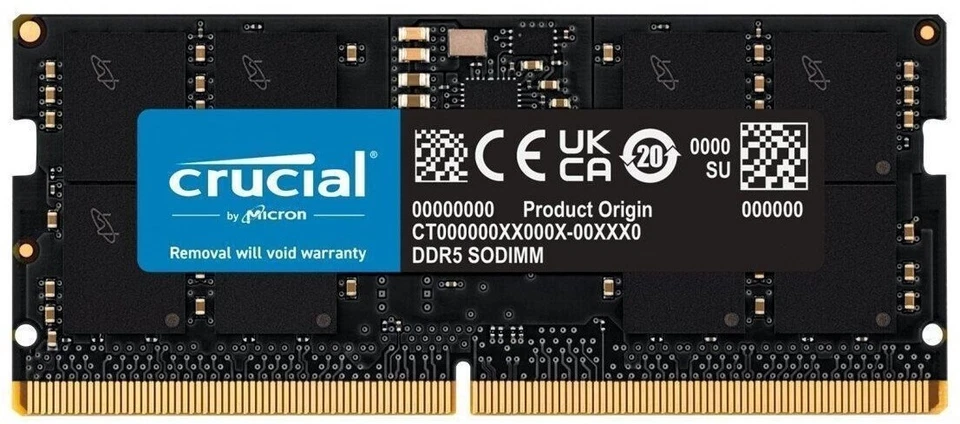 RAM Speicher Crucial CT16G48C40S5 16 GB DDR5 4800 MHz CL40