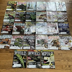 27 REPTILES MAGAZINE Back Issues (Lot 2 of 3) - 2010-2014 PlsCDesc Very Nice! - Imagen 1 de 24