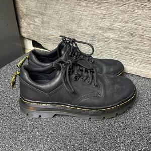 Zapatos Oxford Doc Martens Reeder negros utilitarios de encaje Air Wair para hombre talla 8 - Imagen 1 de 6