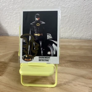 VINTAGE Signed Batman: 1989 Topps Set 1: Darknight Detective (#2) Set of 2 - Picture 1 of 4