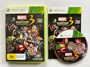 XBOX 360 Game - MARVEL vs CAPCOM 3 Fate of Two Worlds - Complete - Picture 1 of 3