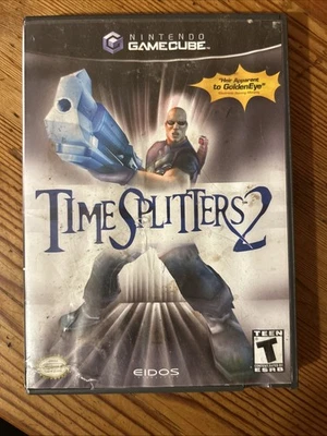 Used Nintendo Gamecube Time Splitters 2 Teen Eidos Action Violence Game Space - Image 1 of 3