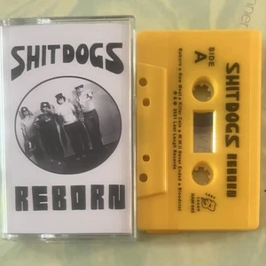 The Shitdogs – Reborn Cassette SEALED NEW Punk Rock Last Laugh KBD Tape US 2025 - Imagen 1 de 5